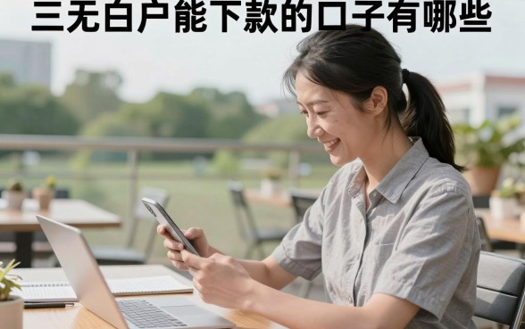 三无白户能下款的口子有哪些，三无白户哪里可以贷款秒下款