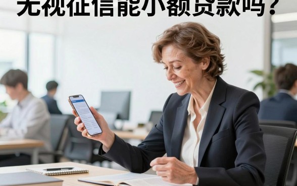 无视征信能小额贷款吗?黑户怎么借钱秒下款