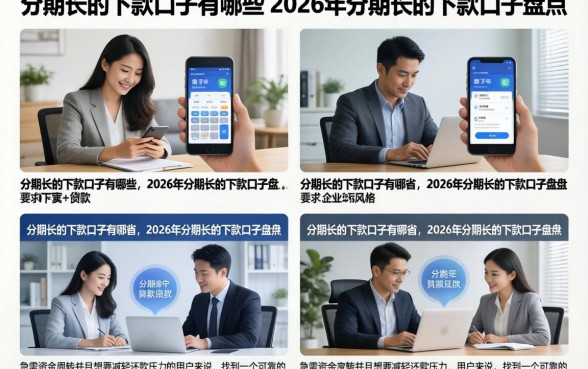 分期长的下款口子有哪些，2026年分期长的下款口子盘点