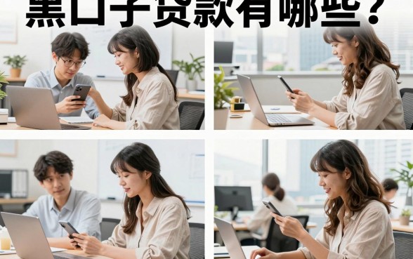 黑口子贷款有哪些？盘点无视征信必下款的口子