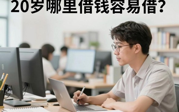 20岁哪里借钱容易借？正规平台秒下款推荐