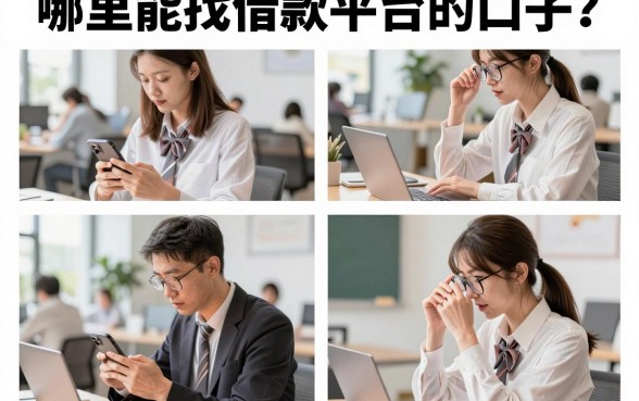 哪里能找借款平台的口子?分享几个容易下款的小额贷款口子