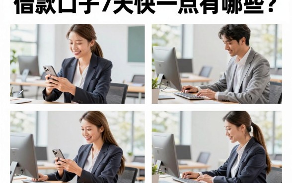 借款口子7天快一点有哪些？7天快速下款的借款口子推荐