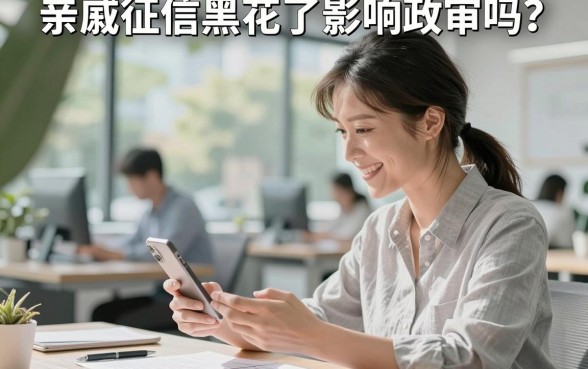 亲戚征信黑花了影响政审吗？亲戚征信不好会影响孩子考公务员吗