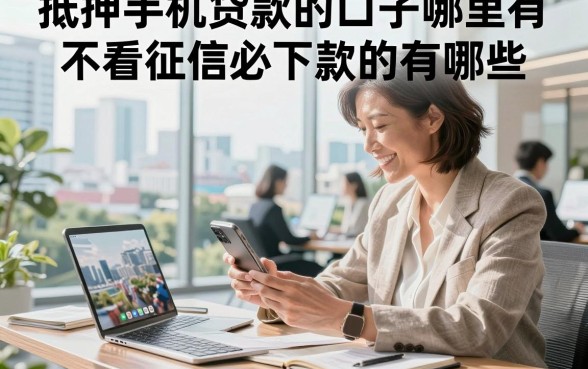 抵押手机贷款的口子哪里有？不看征信必下款的有哪些