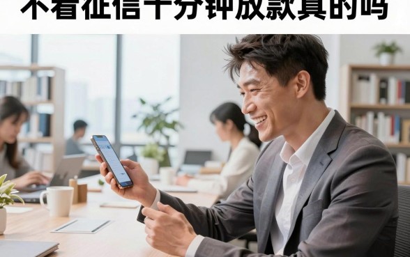 不看征信十分钟放款真的吗，不看征信十分钟放款哪个平台好