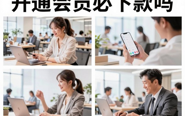 开通会员必下款吗,开通会员真的能提高下款率吗