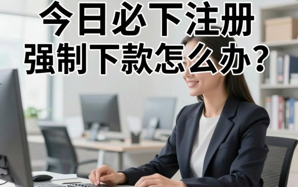 今日必下注册强制下款怎么办？如何快速解决强制下款问题