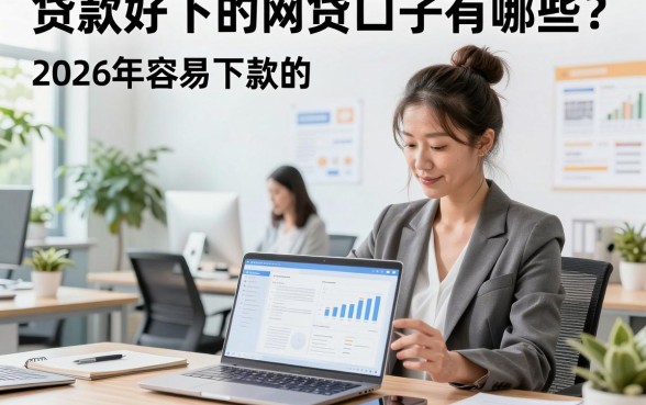 贷款好下的网贷口子有哪些?2026年容易下款的正规平台推荐