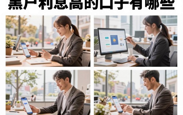黑户利息高的口子有哪些,黑户借钱必下的口子推荐
