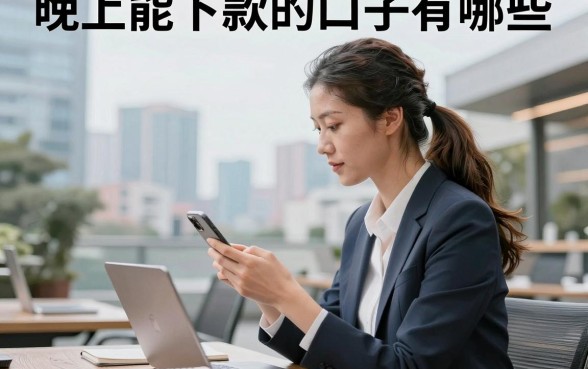 晚上能下款的口子有哪些,盘点深夜也能秒下款的正规平台