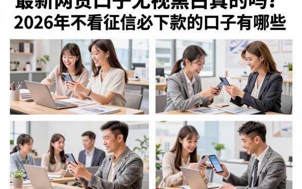 最新网贷口子无视黑白真的吗?2026年不看征信必下款的口子有哪些