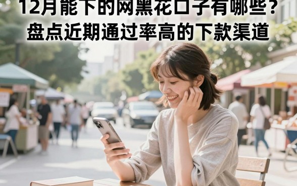 12月能下的网黑花口子有哪些？盘点近期通过率高的下款渠道