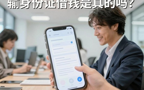 输身份证借钱是真的吗？凭身份证贷款靠谱吗
