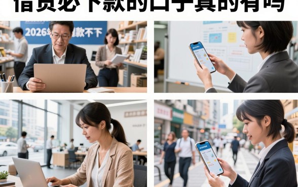 借贷必下款的口子真的有吗，盘点2026年无视征信必下的贷款平台
