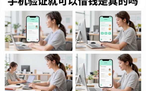 手机验证就可以借钱是真的吗，仅凭手机号借钱靠谱吗