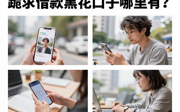 跪求借款黑花口子哪里有?2026年黑户烂户必下款平台推荐