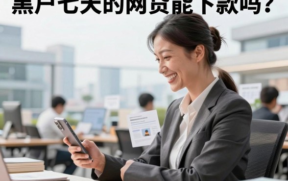 黑户七天的网贷能下款吗?揭秘黑户必下的网贷口子