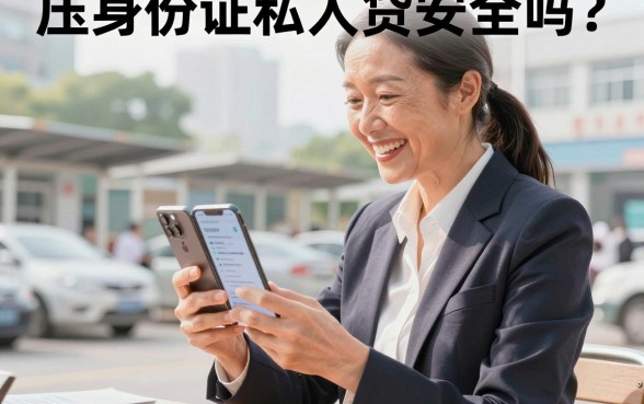 压身份证私人贷安全吗?压身份证私人贷不押车当天能下款吗