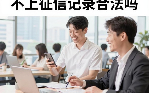 不上征信记录合法吗?不上征信的贷款到底靠谱吗