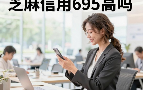 芝麻信用695高吗,芝麻信用分695分算什么等级