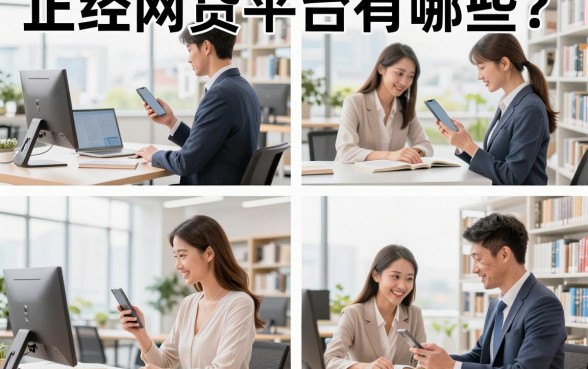 正经网贷平台有哪些？盘点正规靠谱的借钱软件