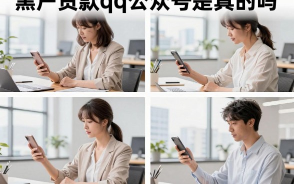 黑户贷款qq公众号是真的吗，黑户哪里可以贷款秒批