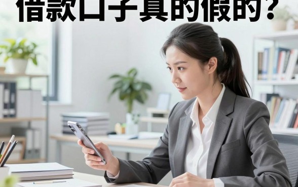 借款口子真的假的？揭秘靠谱下款渠道与防骗技巧