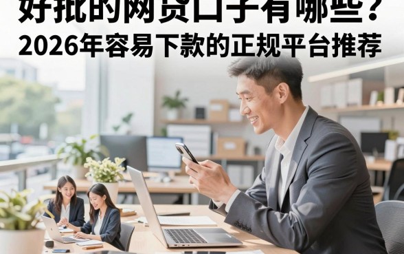 好批的网贷口子有哪些?2026年容易下款的正规平台推荐