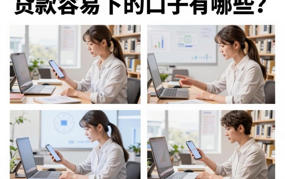 贷款容易下的口子有哪些?2026年征信花也能下款的正规平台推荐