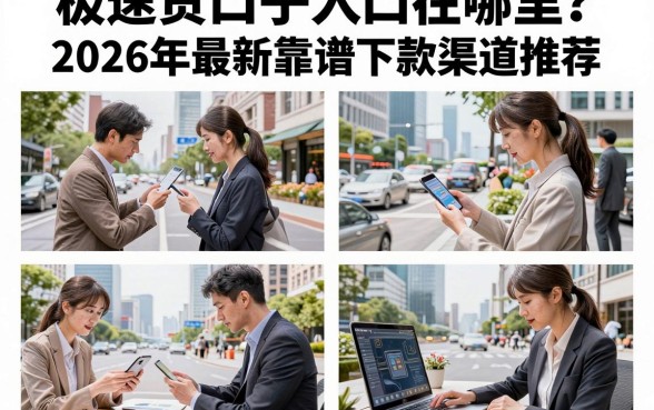 极速贷口子入口在哪里？2026年最新靠谱下款渠道推荐