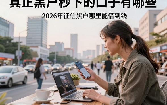 真正黑户秒下的口子有哪些,2026年征信黑户哪里能借到钱