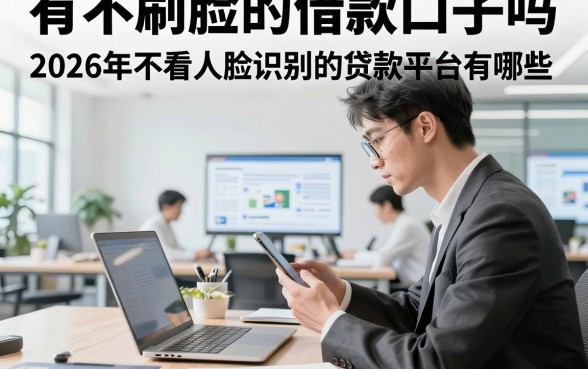 有不刷脸的借款口子吗，2026年不看人脸识别的贷款平台有哪些