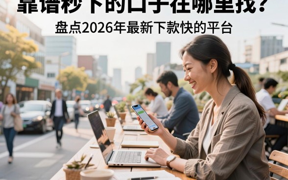 靠谱秒下的口子在哪里找？盘点2026年最新下款快的平台