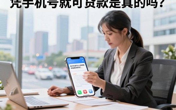 凭手机号就可贷款是真的吗?仅凭手机号能贷到款吗
