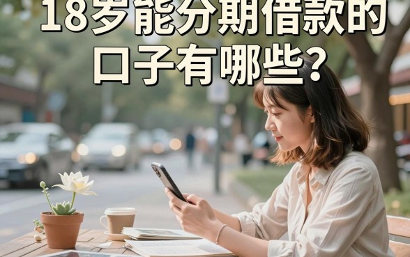 18岁能分期借款的口子有哪些?正规靠谱的平台推荐