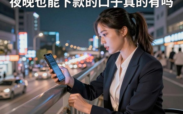 夜晚也能下款的口子真的有吗，盘点几个深夜秒下款的靠谱平台