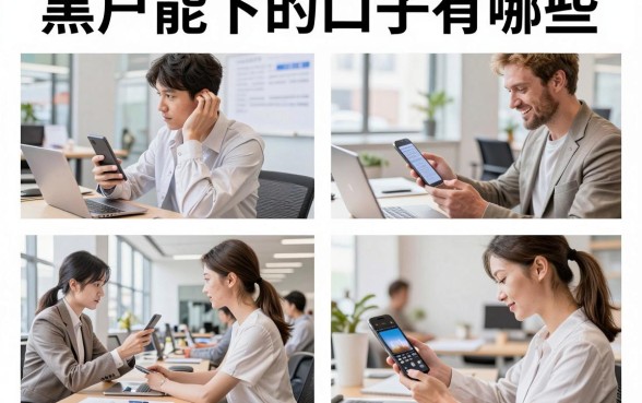 黑户能下的口子有哪些,征信黑户哪里能借到钱?