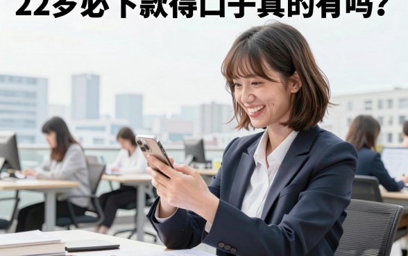 22岁必下款得口子真的有吗？22岁容易下款的正规平台推荐