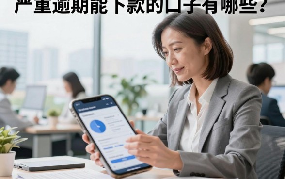 严重逾期能下款的口子有哪些?征信黑户哪里可以借到钱