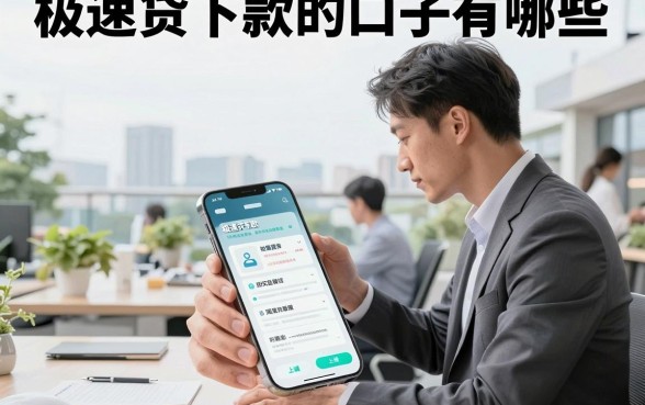 极速贷下款的口子有哪些,2026年还在下款的正规平台推荐
