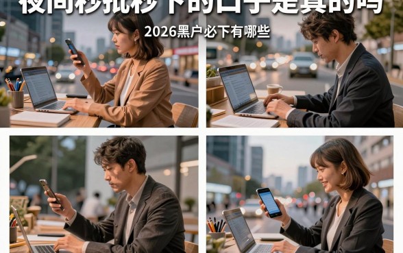 夜间秒批秒下的口子是真的吗，2026黑户必下秒批口子有哪些