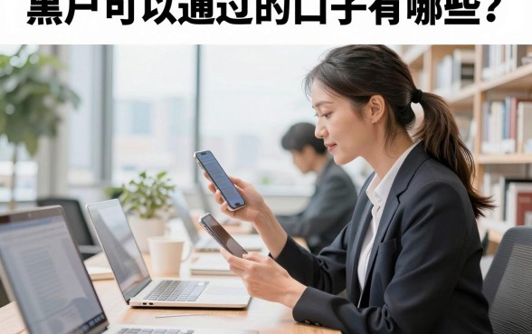 黑户可以通过的口子有哪些？揭秘黑户百分百能下款的渠道