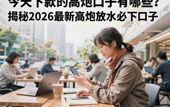 今天下款的高炮口子有哪些?揭秘2026最新高炮放水必下口子