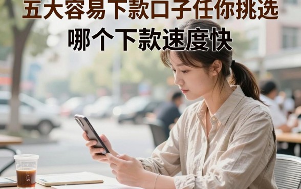 五大容易下款口子任你挑选，哪个下款速度快？