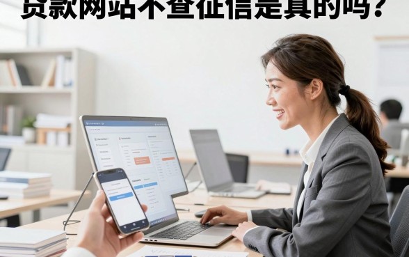 贷款网站不查征信是真的吗?揭秘无视征信下款的骗局
