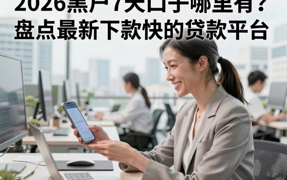 2026黑户7天口子哪里有?盘点最新下款快的贷款平台