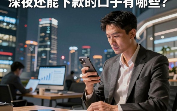 深夜还能下款的口子有哪些？盘点2026年无视黑户必下的贷款平台