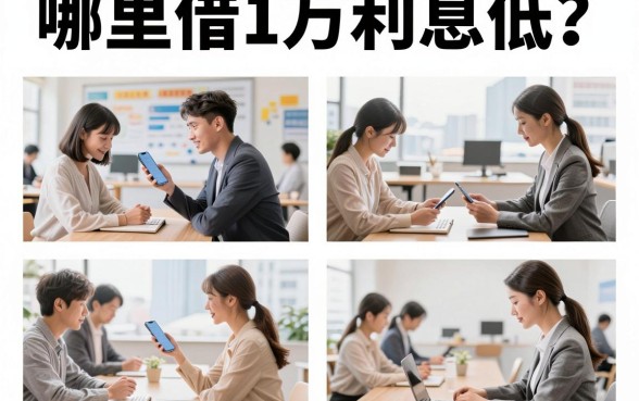 哪里借1万利息低？2026年正规低息贷款平台推荐
