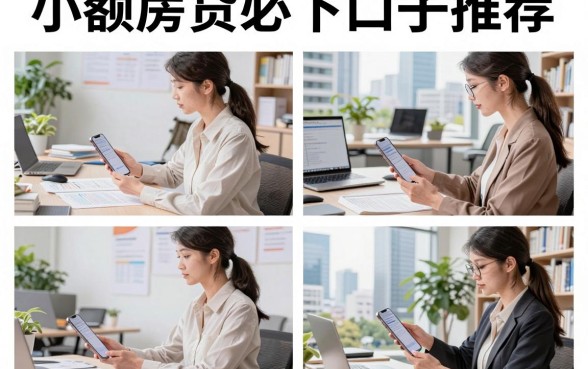 小额房贷必下口子推荐,征信花哪里可以贷款?